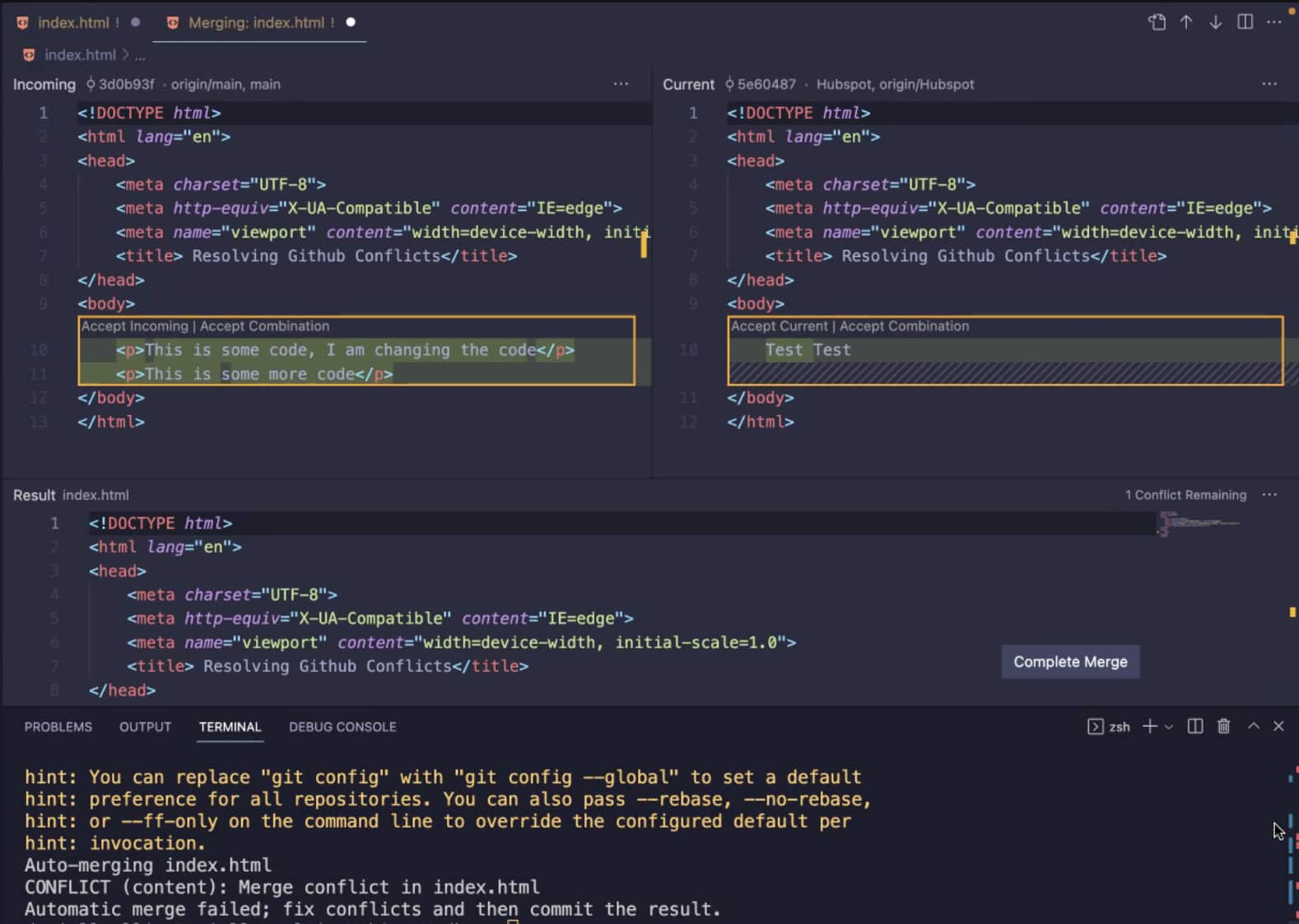 Resolving Merge Conflicts In GitHub A Quick Guide